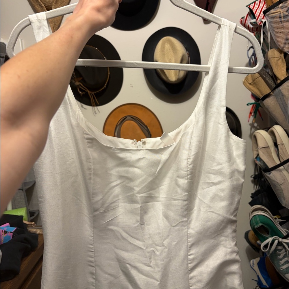 Hutch White Maxi Dress - Picture 7 of 13